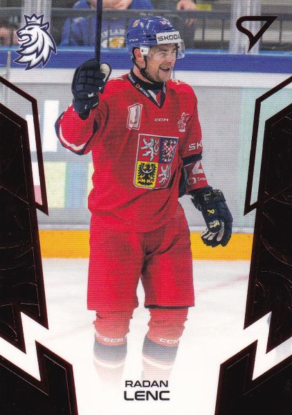 paralel karta RADAN LENC 23-24 SZ Hokejové Česko Red číslo 47